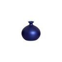 Ver imagem 4 de Decoração de Sala Vaso de Mesa de Cerâmica Maia Pequeno Azul Royal 12x13 cm