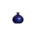 Ver imagem 1 de Decoração de Sala Vaso de Mesa de Cerâmica Maia Pequeno Azul Royal 12x13 cm