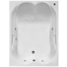 Banheira de Hidromassagem Hierro Dupla 1,40x1,20x0,40 Gel Coat-Padrão - 1