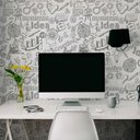 Ver imagem 1 de Papel de Parede Creative Arte Destaque 3,50 Metros