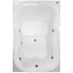 Banheira de Hidromassagem Ottawa Dupla 1,80x1,20x0,41 Gel Coat-Padrão - 1