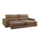 Ver imagem 2 de Sofá Aspem Veludo 02 Módulos de 90cm B25cm Meu Sofá Online B016 Veludo Marrom