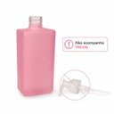 Ver imagem 4 de Frasco Vidro Square Luxo Rosa Bebe Fosco 250ml sem Valvula