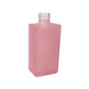 Ver imagem 1 de Frasco Vidro Square Luxo Rosa Bebe Fosco 250ml sem Valvula