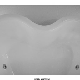 Banheira de Hidromassagem Passione Dupla 1,60x1,60x0,53 Gel Coat-Padrão - 3