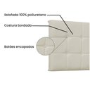 Ver imagem 3 de Cabeceira Painel Solteiro 0,90m Verona Corano Marfim