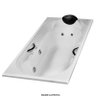 Banheira de Hidromassagem Hierro Individual 1,70x0,80x0,40 Acrilico-Completa - 2