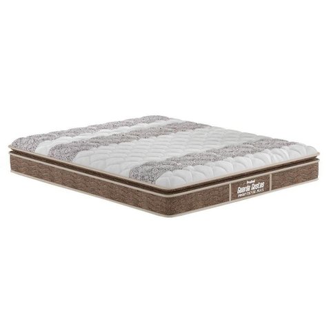 Colchão Viúva D33 Ep Anatômico Guarda Costas Próintense Plus Pillow Top Brown (128x188x28)
