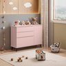 Comoda Para Quarto De Bebe Feminino Rosê Dora - 1