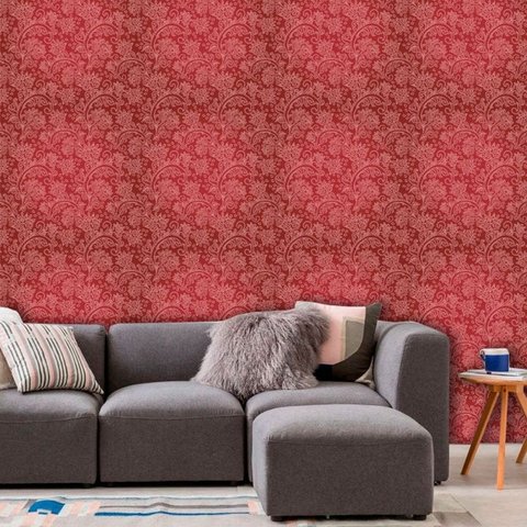 Papel de Parede Adesivo Lavável f0169 Floral Clássico