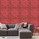 Ver imagem 1 de Papel de Parede Adesivo Lavável f0169 Floral Clássico