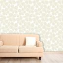 Ver imagem 1 de Papel de Parede Adesivo Lavável f0190 Floral Clássico Clean