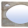 Espelho Peixe em Madeira - 35x60 cm - 3