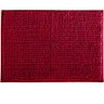 Tapete Chenille para Banheiro Corttex - Vermelho - 1