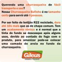 Ver imagem 5 de Churrasqueira Bujãozinho Bafinho Econômica Carvão Pequena