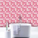 Ver imagem 1 de Papel de Parede Auto Adesivo Lavável Pastilha Pa0039 Rosa