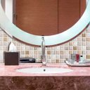 Ver imagem 1 de Papel de Parede Auto Adesivo Lavável Pastilha Pa0047 Clara Bege