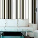 Ver imagem 1 de Papel de Parede Auto Adesivo Lavável istrado 0112 Preto e Branco