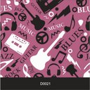 Ver imagem 2 de Papel de Parede Auto Adesivo Lavável Diversos d0021 Rock Teen Kids
