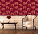Ver imagem 1 de Papel de Parede Auto Adesivo Lavável Diversos d0042 Elefante da Sorte