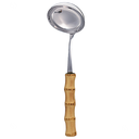 Ver imagem 1 de Concha Grande Aço Inox e Bambu Natural