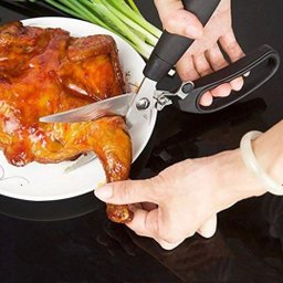 Tesoura Multiuso Aço Inox Prime com Trava Ideal para Frango e Peixes - Tuut - 2