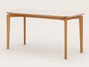 Ver imagem 1 de Mesa de Jantar Maciça Tampo Duplo 27mm 1,80x90 Luma Imperial