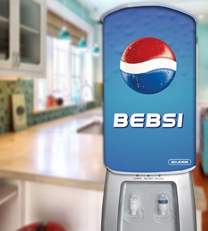 Capa De Galão De Água Divertida 20l: Bebsi - 2