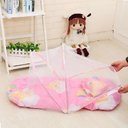 Ver imagem 2 de Berco Mosquiteiro Barraca Mini Cama Colchonete Bebe Tenda Portatil Colchao Dobravel Ninho Infantil R