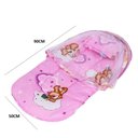 Ver imagem 7 de Berco Mosquiteiro Barraca Mini Cama Colchonete Bebe Tenda Portatil Colchao Dobravel Ninho Infantil R