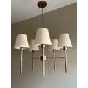 Ver imagem 2 de Lustre Estilo Tocheiro 5 Braços