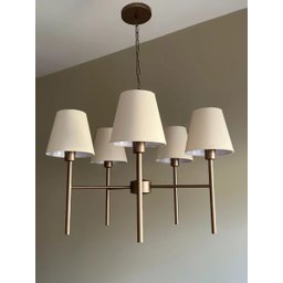 Lustre Estilo Tocheiro 5 Braços - 2