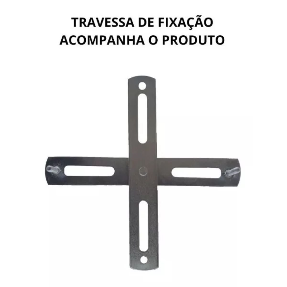 Arandela Luminaria Colonial Preta em Aluminio Bivolt com Cúpula Algodão - 5