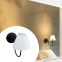 Ver imagem 2 de Arandela Luminaria de Parede Clássico Curvada Decoração Iluminação Casa Sala e Quarto Escritório