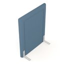 Ver imagem 5 de Cabeceira Cama Box Solteiro Alba 90cm com Frame Linho Azul - Desk Design