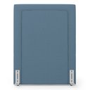 Ver imagem 4 de Cabeceira Cama Box Solteiro Alba 90cm com Frame Linho Azul - Desk Design