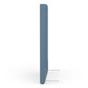 Ver imagem 6 de Cabeceira Cama Box Solteiro Alba 90cm com Frame Linho Azul - Desk Design