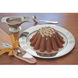 Prato para Servir em Aço Inox La Pasticceria Tramontina - 2