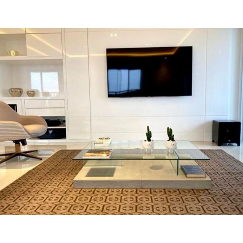 Tapete para Sala de Estar, & Escritório de Feltro de Luxo 2,00x1,50cm
