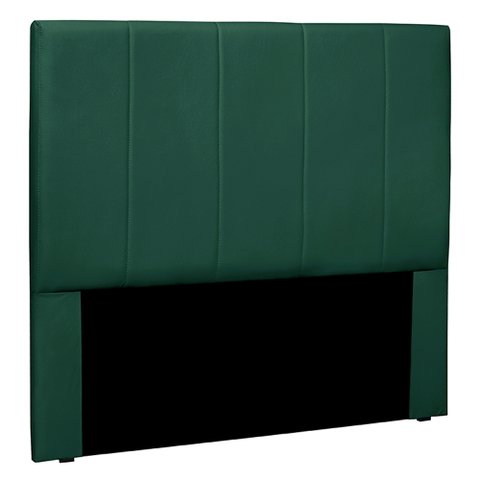 Cabeceira Decorativa King Size 1,95M Erza Veludo Verde Floresta - Gran Belo
