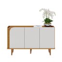 Ver imagem 1 de Balcão Buffet Jurere com 03 Portas Naturale Off White Matte Colibri