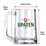 Caneca de Vidro Spaten, Caneca de Cerveja 400ml para Seu Happy Hour - Ruvolo - 2