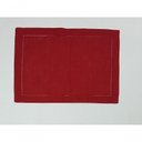 Ver imagem 3 de Americano de Linho Vermelho 36x50 Cm