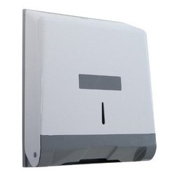 Kit 10 Suporte Dispenser Papel Toalha Branco Parede Jsn - 2