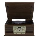 Ver imagem 2 de Rádio Vintage Cd Pen Drive Fm Usb Bluetooth Toca Discos Vinil Vitrola