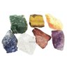 Kit Misto de 7 Pedras Dos Chakras Brutas 100% Naturais - 8