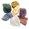 Kit Misto de 7 Pedras Dos Chakras Brutas 100% Naturais - 10