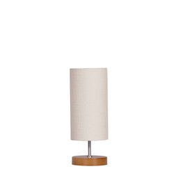 Abajur para Quarto Iluminação Aconchegante Pé Redondo Pequeno - 1