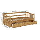 Ver imagem 3 de Bicama Infantil em Madeira Maciça American