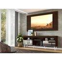 Ver imagem 2 de Rack Com Painel Tv 65" Retrô Com Espelho Flórida Multimóveis V3138 Duna/Branco Duna/Branco
